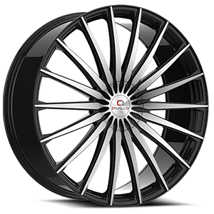 Gloss Black & Machined