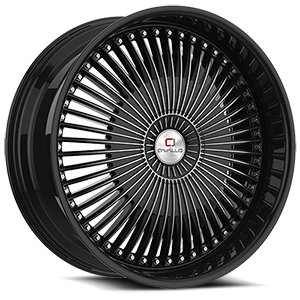 Gloss Black Machined