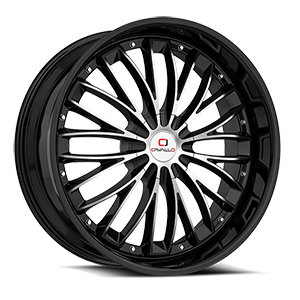 Gloss Black & Machined