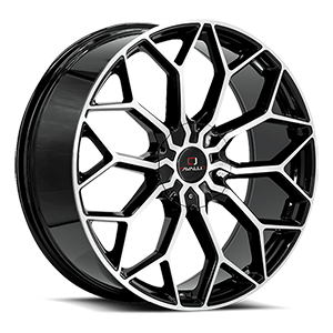 Gloss Black & Machined