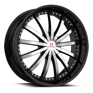 Gloss Black & Machined