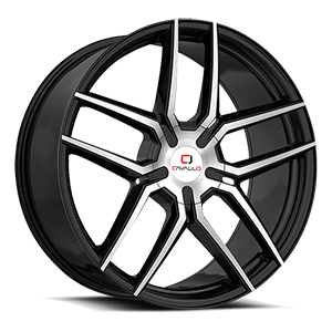 Gloss Black & Machined