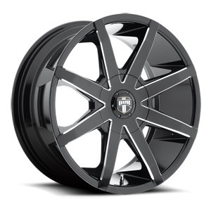 Gloss Black & Milled 19