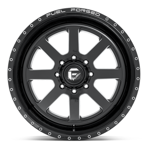 Fuel Dually Wheels FF09D - 8 Lug Super Single Front