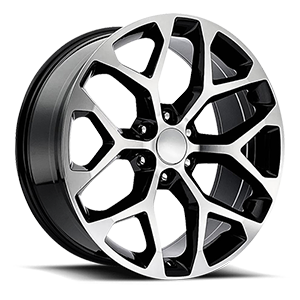 Gloss Black Machined