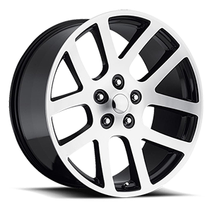 Gloss Black Machined