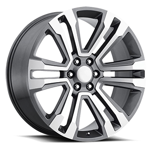 Grey w/ Machined Face
