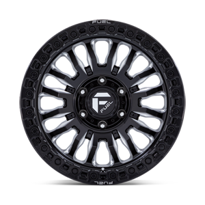 Fuel 1-Piece Wheels Rincon SBL - FC857BE