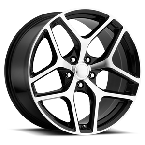 Gloss Black Machined Face