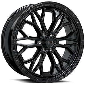 Black w/ Grey Milling - 24in