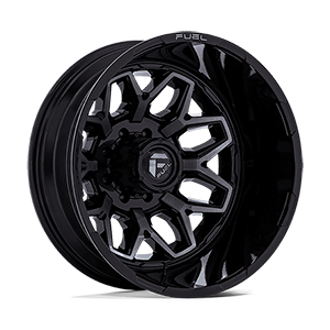Fuel 1-Piece Wheels D875 Flux Dually