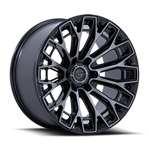 Gloss Black Machined Face Dark Tinted Clear