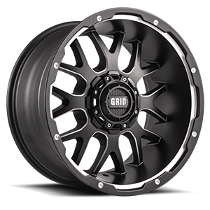 Matte Black with Milling