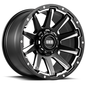 Matte Black with Milling
