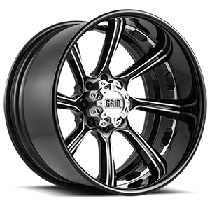 Gloss Black with Brushed Accents