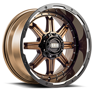 Gloss Bronze with Black Lip