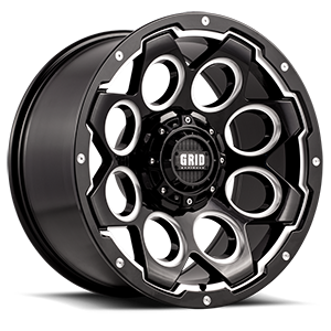 Gloss Black Milled