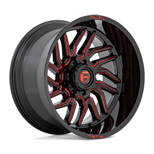 Fuel 1-Piece Wheels Hurricane - D808