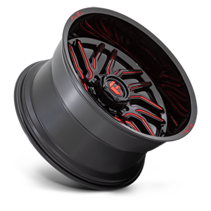 Fuel 1-Piece Wheels Hurricane - D808