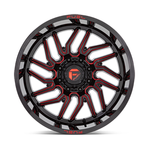 Fuel 1-Piece Wheels Hurricane - D808
