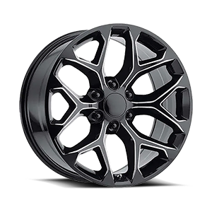 Gloss Black Milled