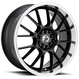 Gloss Black Machined Lip