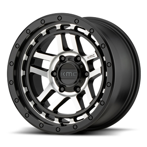 Satin Black Machined Face