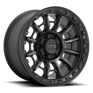 Satin Black w/ Grey Tinted Clear Coat