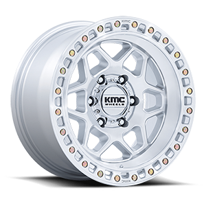 Gloss Silver w/ Machined Face