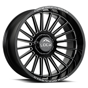 Gloss Black Milled