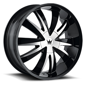 Gloss Black Machined Face