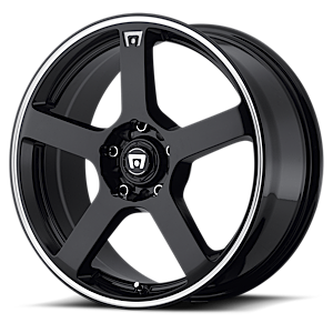 Gloss Black w/ Machined Flange