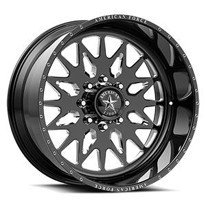 Gloss Black Machined