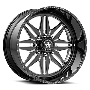 Gloss Black Machined