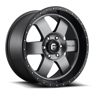 Matte Gunmetal with Black Bead Ring - 20x9