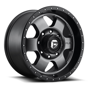 Matte Gunmetal with Black Bead Ring - 18x9