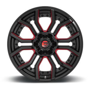 Fuel 1-Piece Wheels Rage - D712