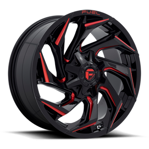 Gloss Black Milled with Red Tint