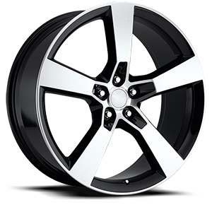 Gloss Black Machined Face