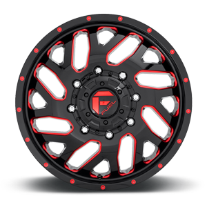 Fuel Dually Wheels Triton Dually Front - D656