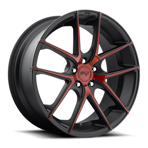 Custom Finish | Matte Black w/ Burgundy Face