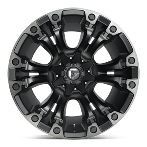 Fuel 1-Piece Wheels Vapor - D851