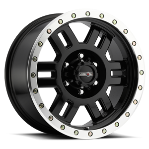 Gloss Black Machined Lip