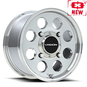 Polished and Powder Clear-Coated