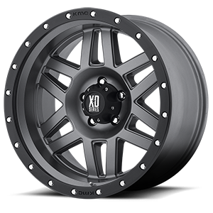 Matte Gray w/ Black Ring