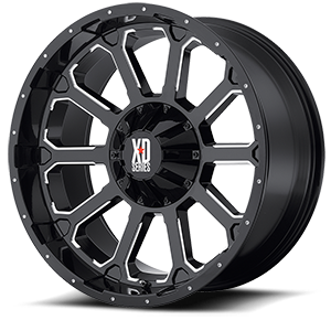 Gloss Black with Milled Accents
