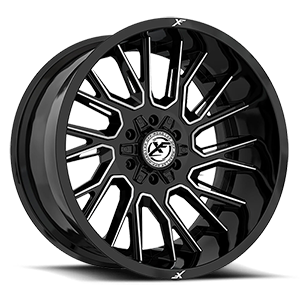 Gloss Black & Machined