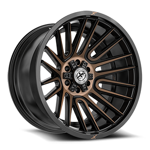 Satin Black & Bronze Machined Double Dark Tint