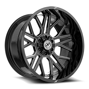 Gloss Black & Milled