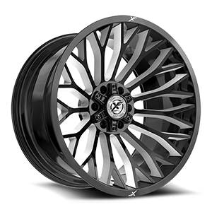Gloss Black & Milled